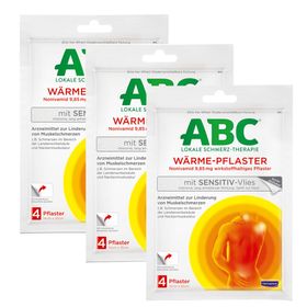 Hansaplast ABC® Wärme-Pflaster mit Sensitiv-Vlies 14 x 10 cm - Jetzt 20% mit dem Code ABC20 sparen*