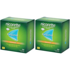 nicorette 4 mg Nikotinkaugummi freshfruit zum Rauchen aufhören -  Jetzt 20% Rabatt sichern*