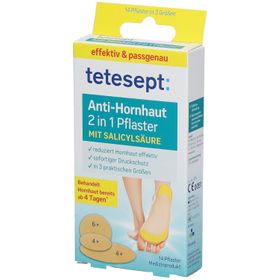 tetesept® Anti-Hornhaut 2 in 1 Pflaster
