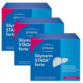 Silymarin STADA® forte, bei chronisch-entzündlichen Lebererkrankungen, Leberzirrhose und toxischen Leberschäden