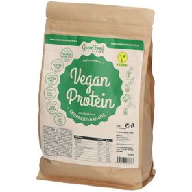 GreenFood Nutrition Vegan Protein Erdbeere- Banane