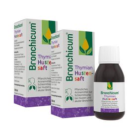 Bronchicum Thymian Hustensaft - Pflanzlicher Hustenlöser geeignet für Säuglinge