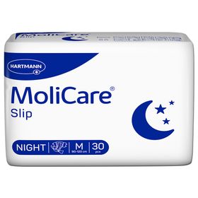 MoliCare Slip Night Erwachsenenwindeln: zuverlässiger Schutz in der Nacht bei starker Inkontinenz, Gr. M (80-120cm Hüftumfang)