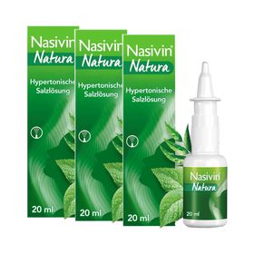 Nasivin® Natura Nasenspray 3er-Pack