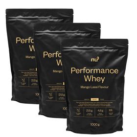 nu3 Performance Whey, Mango Lassi - Proteinpulver