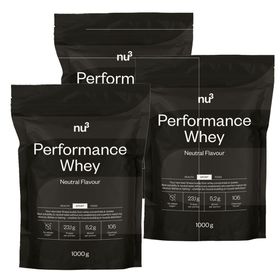 nu3 Performance Whey, Neutral - Proteinpulver