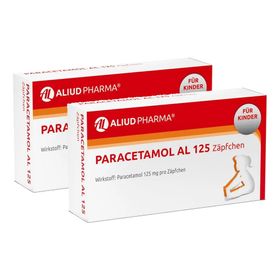 Paracetamol AL 125 Zäpfchen