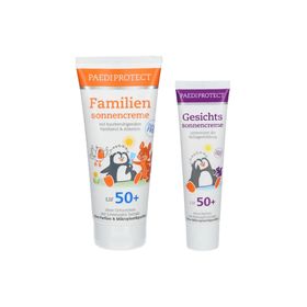 PAEDIPROTECT Familiensonnencreme + PAEDIPROTECT Gesichtssonnencreme