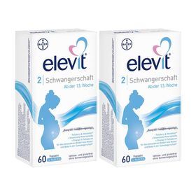 elevit® 2 Schwangerschaft- Jetzt 15% sparen mit dem Gutscheincode ,,Elevit15''