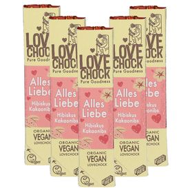 LOVECHOCK Alles Liebe Hibiskus Kakaonibs