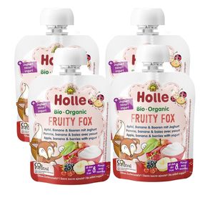 Holle Fruity Fox – Apfel, Banane & Beeren mit Joghurt