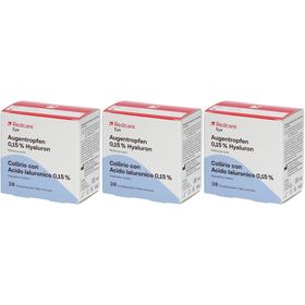 Redcare Augentropfen 0,15 % Hyaluron