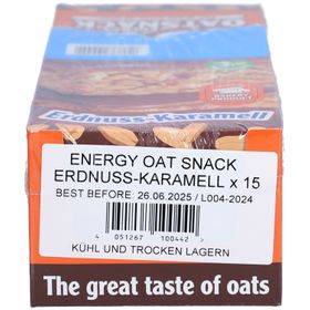 OatSnack Energy Riegel Erdnuss-Karamell