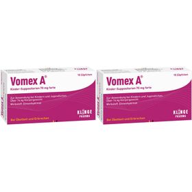 Vomex A forte 70 mg Kindersuppositorien
