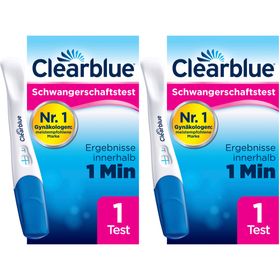 Clearblue Schwangerschaftstest Schnelle Erkennung 2 x 1er