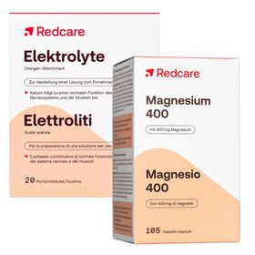 Redcare Elektrolyte + Redcare Magnesium 400