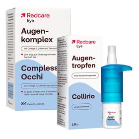 Redcare Augentropfen + Redcare Augenkomplex