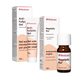 Redcare Nagelpilzkur + Redcare Anti-Fußpilzgel