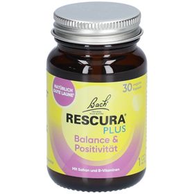 Bachblüten Original RESCURA® PLUS Balance & Positität Kapseln mit Safran