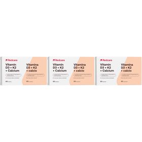Redcare Vitamin D3, K2 und Calcium