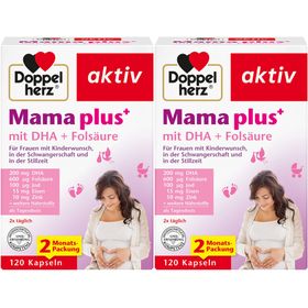Doppelherz® aktiv Mama plus+ mit DHA + Folsäure
