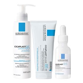 La Roche Posay Cicaplast Lavant B5 Reinigungsgel  + La Roche Posay Cicaplast B5 Serum + La Roche Posay Cicaplast Baume B5+
