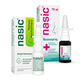 nasic® Nasenspray + nasic® Mometason Heuschnupfenspray 18g