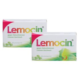 Lemocin® gegen Halsschmerzen Limettengeschmack ab 5 Jahren