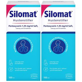 SILOMAT Hustenstiller Pentoxyverin Saft 100ml, gegen Reizhusten