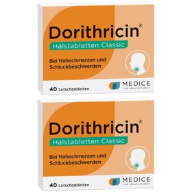 Dorithricin® Classic Lutschtabletten bei Halsschmerzen