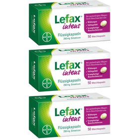 Lefax® intens Flüssigkapseln bei Blähungen und Völlegefühl