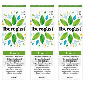 Iberogast® Classic: schnelle Linderung bei akuten Magen-Darm-Beschwerden - Jetzt 15% mit dem Code iberogast15 sparen*