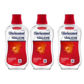 Chlorhexamed Tägliche Mundspülung mit Chlorhexidin (0,06 %) - Jetzt 10% mit dem Code "chlorhexamed10" sparen*