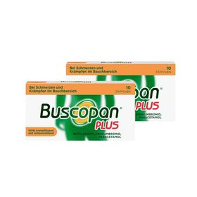 Buscopan Plus Zäpfchen bei Bauchschmerzen und Regelschmerzen - Jetzt 10% mit dem Code nattermann10 sparen*