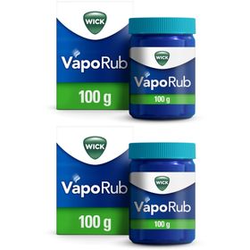 WICK VapoRub Erkältungssalbe, Linderung von 4 Erkältungssymptomen