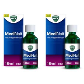 WICK MediNait mit Anisgeschmack, Erkältungssirup ohne Alkohol