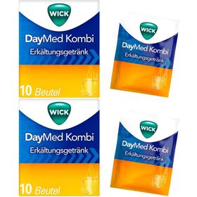 WICK DayMed Kombi Erkältungsgetränk lindert 6 Erkältungssymptome