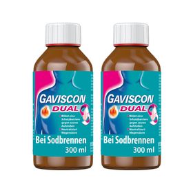 GAVISCON® Dual Suspension mit Zweifachwirkung gegen Sodbrennen
