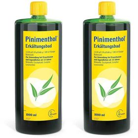 Pinimenthol® Erkältungsbad ab 12 Jahren - mit Eucalyptusöl, Menthol und Campher