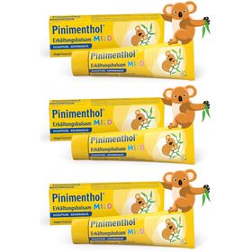 Pinimenthol® Erkältungsbalsam mild ab 2 Jahren - mit Eucalyptus- und Kiefernnadelöl