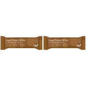 nu3 Veganes Protein 3K Riegel, doppelt schokoladig