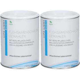 LIFE LIGHT Flohsamen Schalen gemahlen