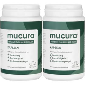 mucura® Flohsamenschalen Kapseln