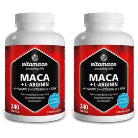 MACA 4:1 HOCHDOSIERT + L-Arginin