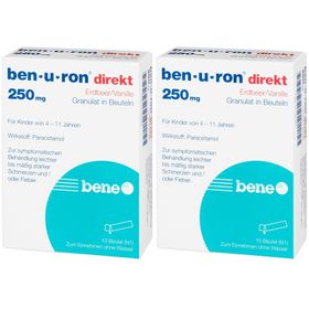 ben-u-ron® direkt - Erdbeer/Vanille 250 mg