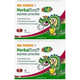 DR. THEISS HerbalSept Husten Lutscher Kids