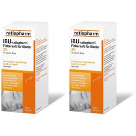 IBU-ratiopharm® 2 % Fiebersaft für Kinder 100 mg/5 ml Sirup
