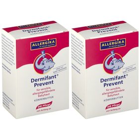 Dermifant® Prevent Körperbutter - Reichhaltige Körperbutter für sensible, allergie-gefährdete Babyhaut, speziell entwickelt für Babys & Kids aus Allergiker-Familien