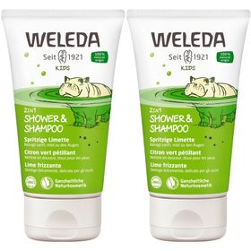 Weleda Kids 2in1 Shower & Shampoo Spritzige Limette