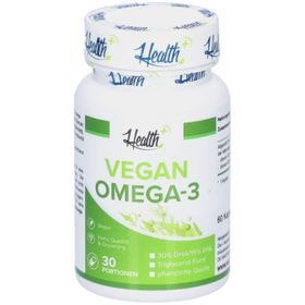 HEALTH+ Algen-Öl Kapseln | Vegan Omega 3